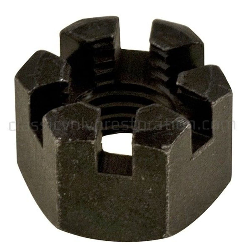 Boulon à rotule supérieur M12-1,5x14 avec écrou à couronne pour Volvo PV444, Duett, Amazon, Amazon Kombi, 1800 — bild 1 av 2