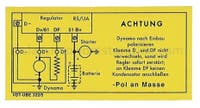 Relais de charge autocollant 6V — bild 2 av 2