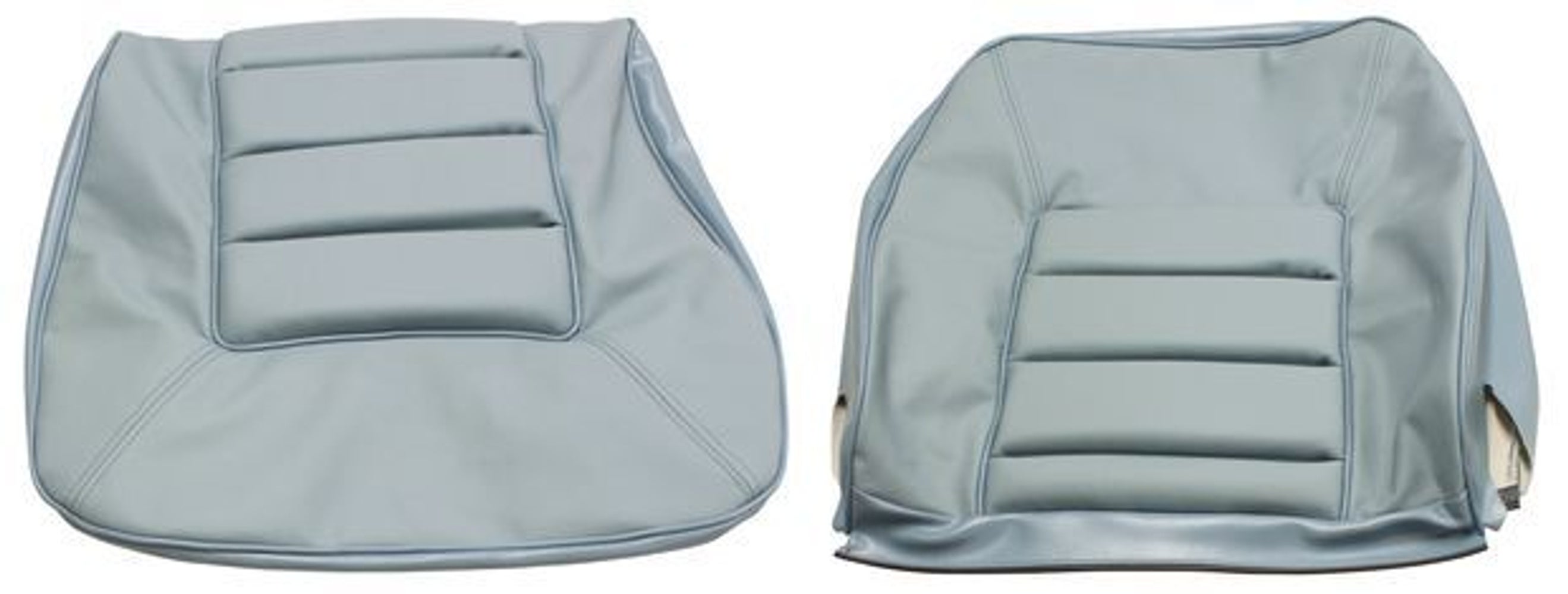 Revêtement de siège avant bleu clair pour Volvo 164 (1972-1974)