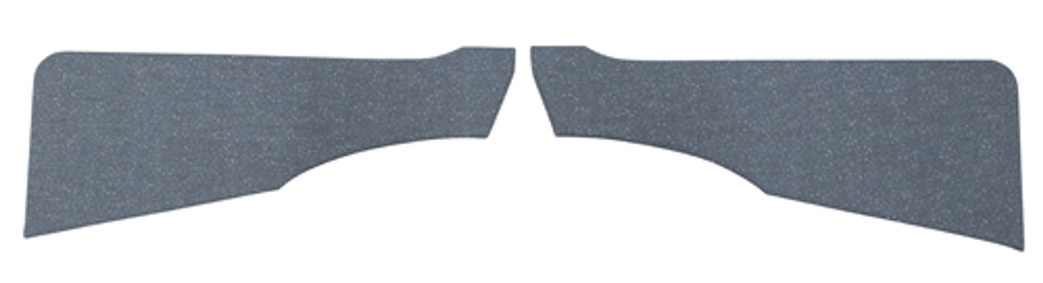 Panneau arrière supérieur gris/bleu