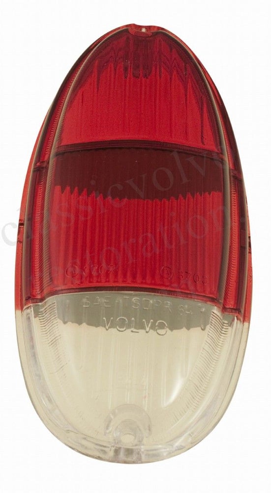 Verre de feu arrière pour Volvo Amazon 1963-, États-Unis, rouge/rouge/blanc