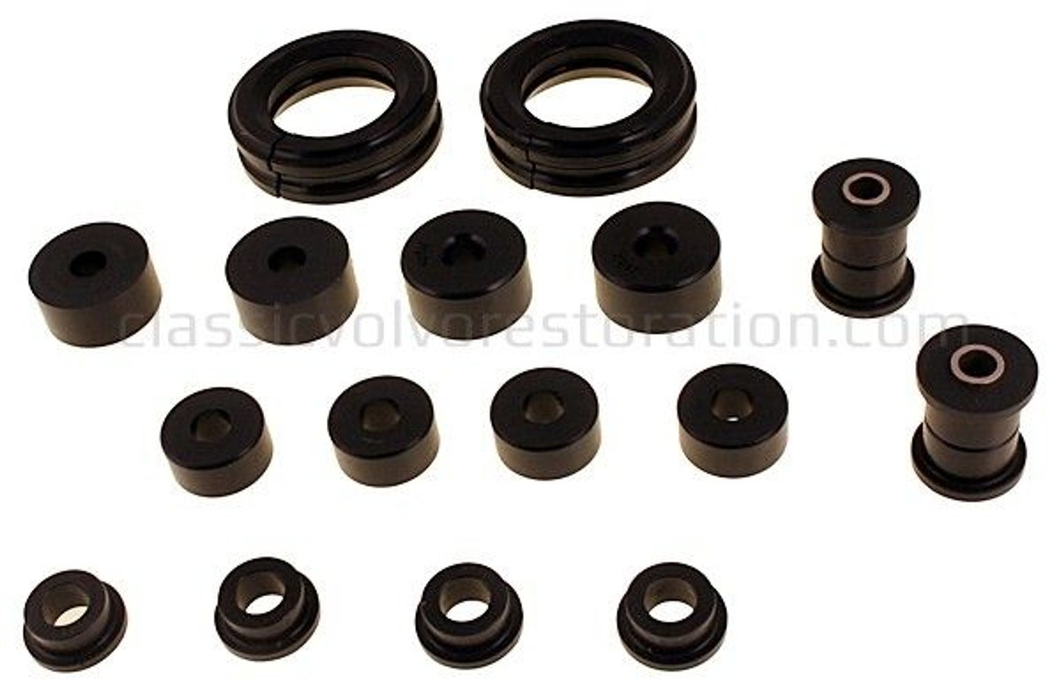 Kit de silentblocs arrière pour Volvo Amazon, -1966, 1800, -1965, Spicer, polyuréthane, 40 mm