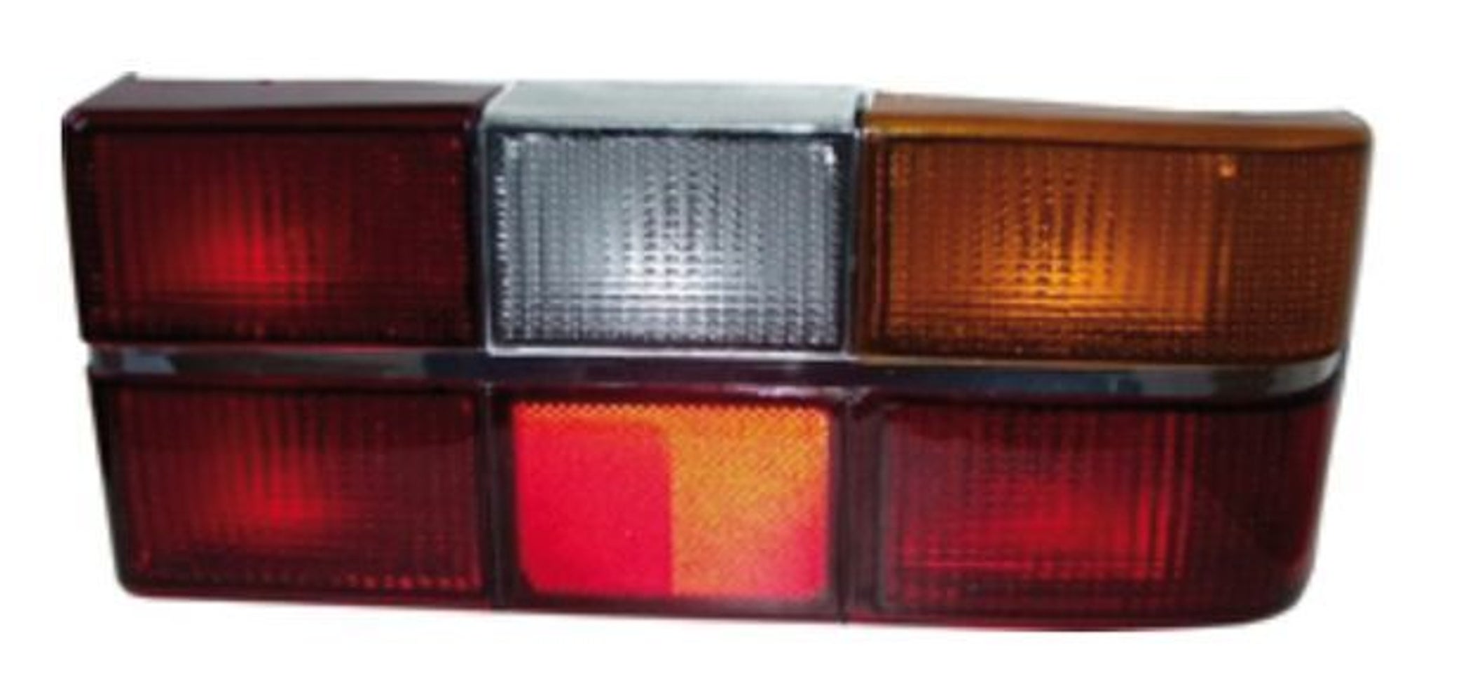 Feu arrière droit pour Volvo 240 (1985-1993), finition chromée, version USA