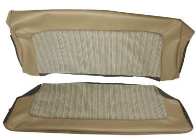 Garniture de siège arrière pour Volvo Amazon 2d 1962-63 nougat ch 25200-
