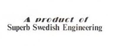 Autocollant « Un produit Volvo SUPERB... »
