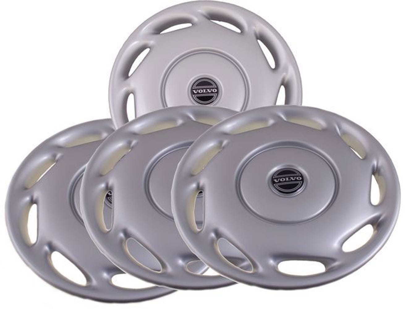 Panneaux latéraux de jante pour Volvo 240, 260, S40, V40, 1979-, 14 pouces (jeu de 4)