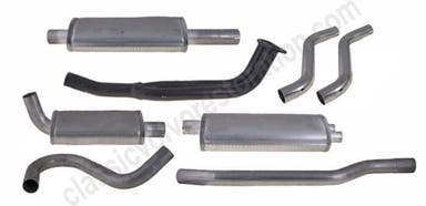 Système d'échappement pour Volvo 1800, 1800ES