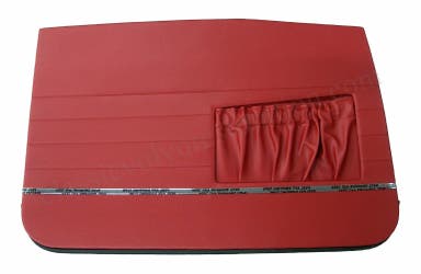 Panneaux de porte avant pour Volvo Amazon 4D, Amazon Kombi, 1962-63, rouge