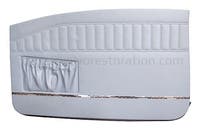 Panneau de porte bleu