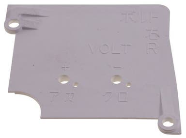 Plaque inférieure, bloc d'instruments pour Volvo 740 1989-90, 780 1987-91