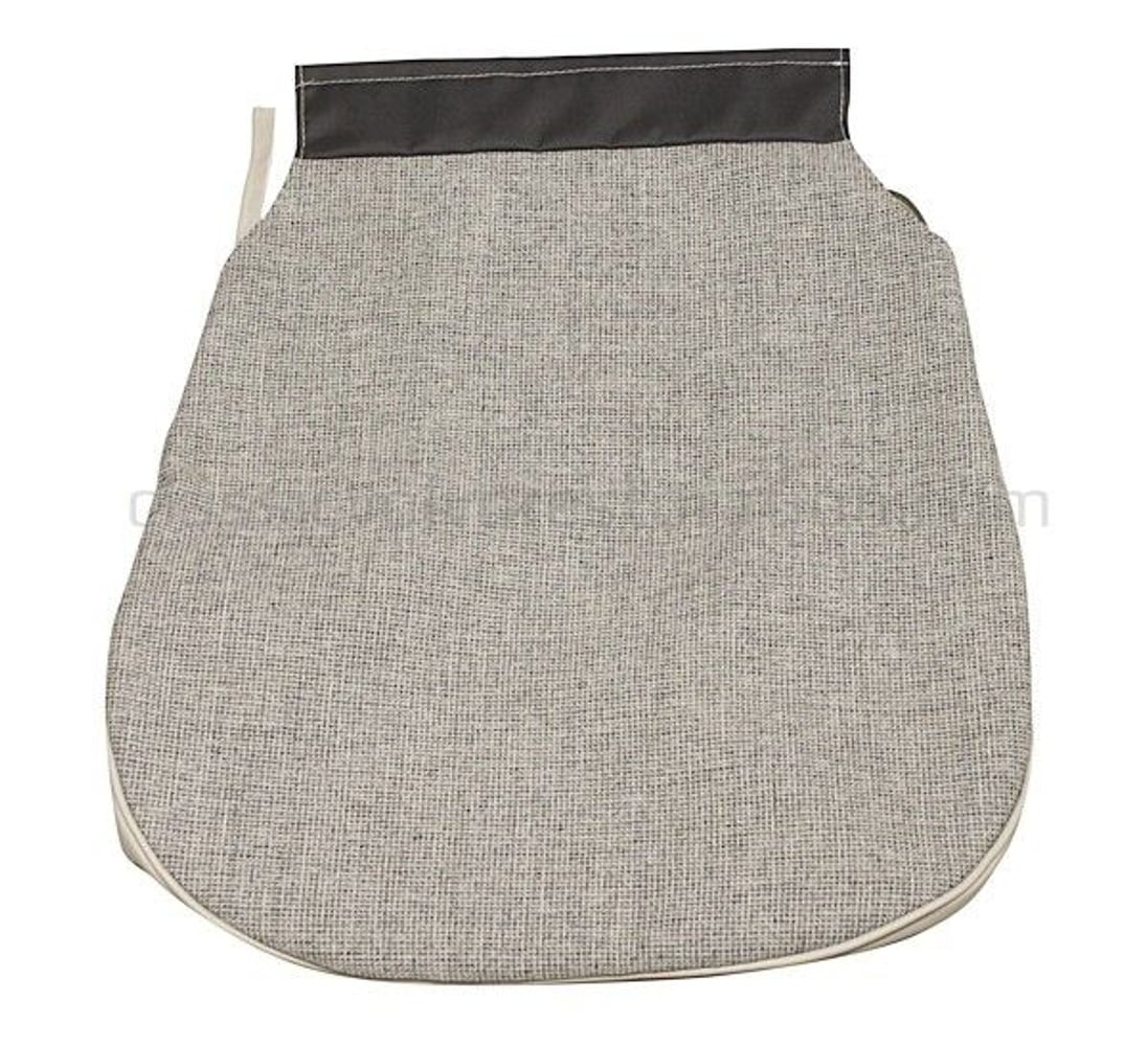 Revêtement de siège avant pour Volvo Amazon 4 portes 1959-60, gris/blanc — bild 2 av 2