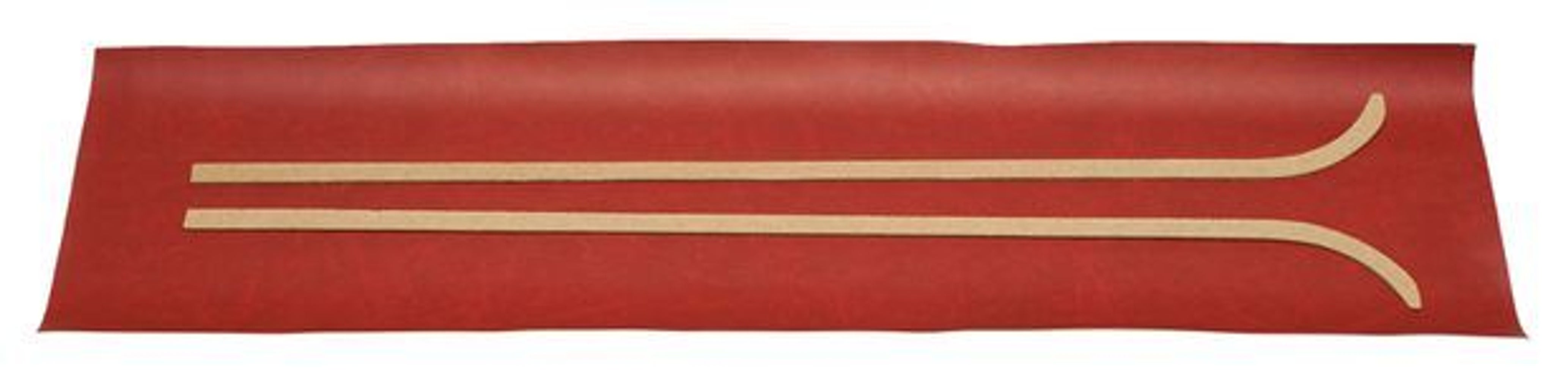 Panneaux de montant B pour Volvo PV544, Duett 1963-64, rouge — bild 1 av 2