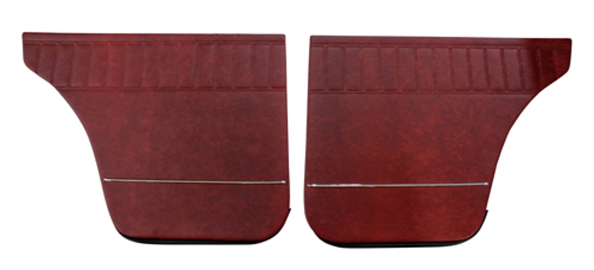 Panneau de porte arrière rouge