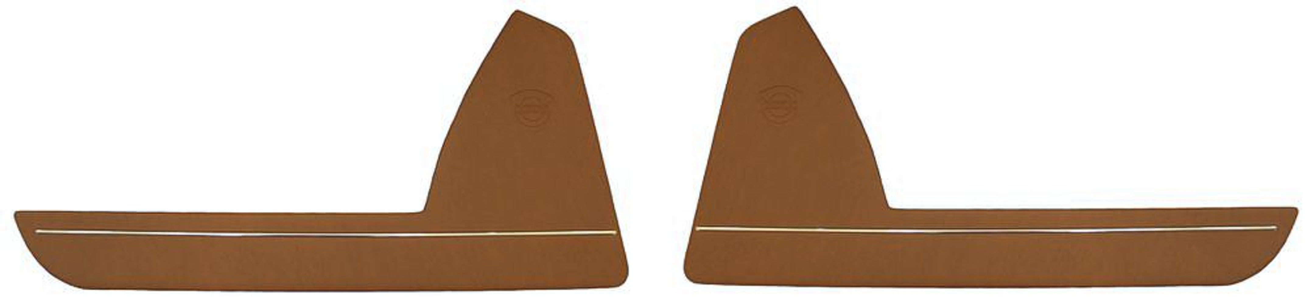 Panneaux de porte inférieurs marron pour Volvo 1800S, 1964-69 — bild 2 av 2