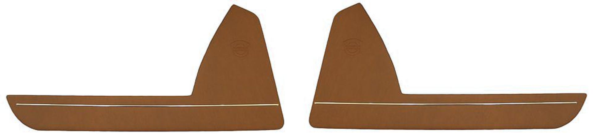 Panneaux de porte inférieurs marron pour Volvo 1800S, 1964-69 — bild 2 av 2