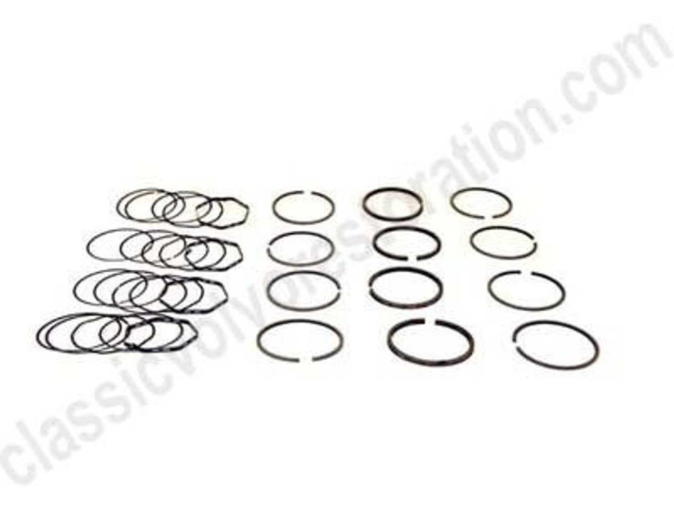 Jeu segments B4B/B14 0,040"