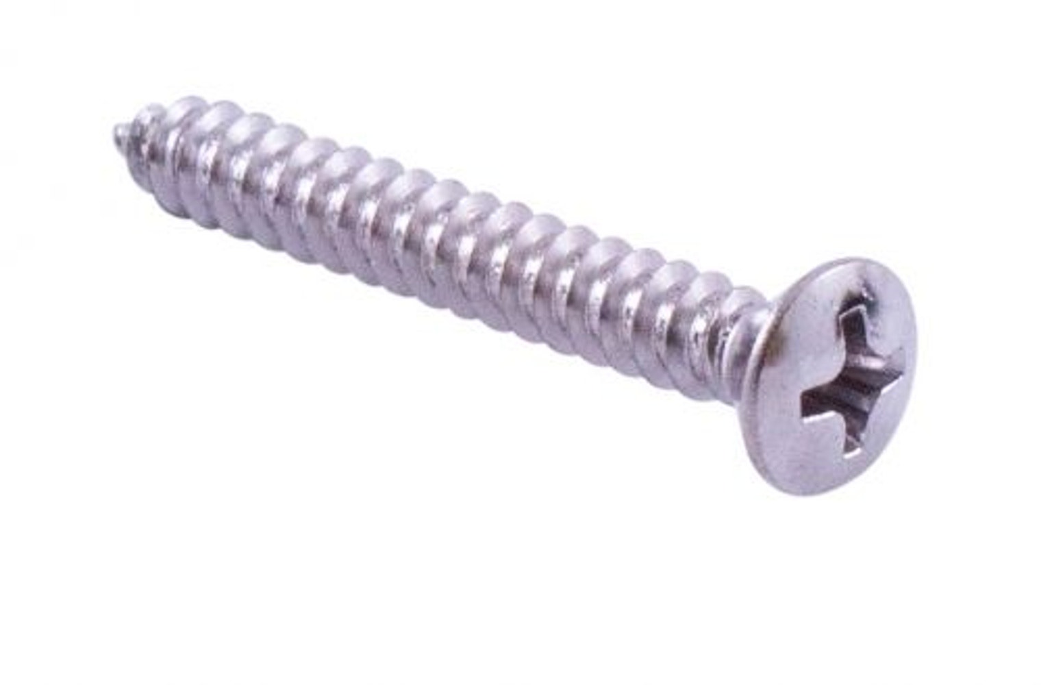 Vis Phillips #8 x 1-1/4" chromée