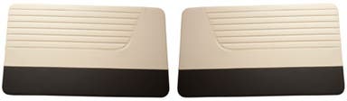 Panneaux de porte pour Volvo PV444 1955-58 US rouge/beige/noir non assemblés