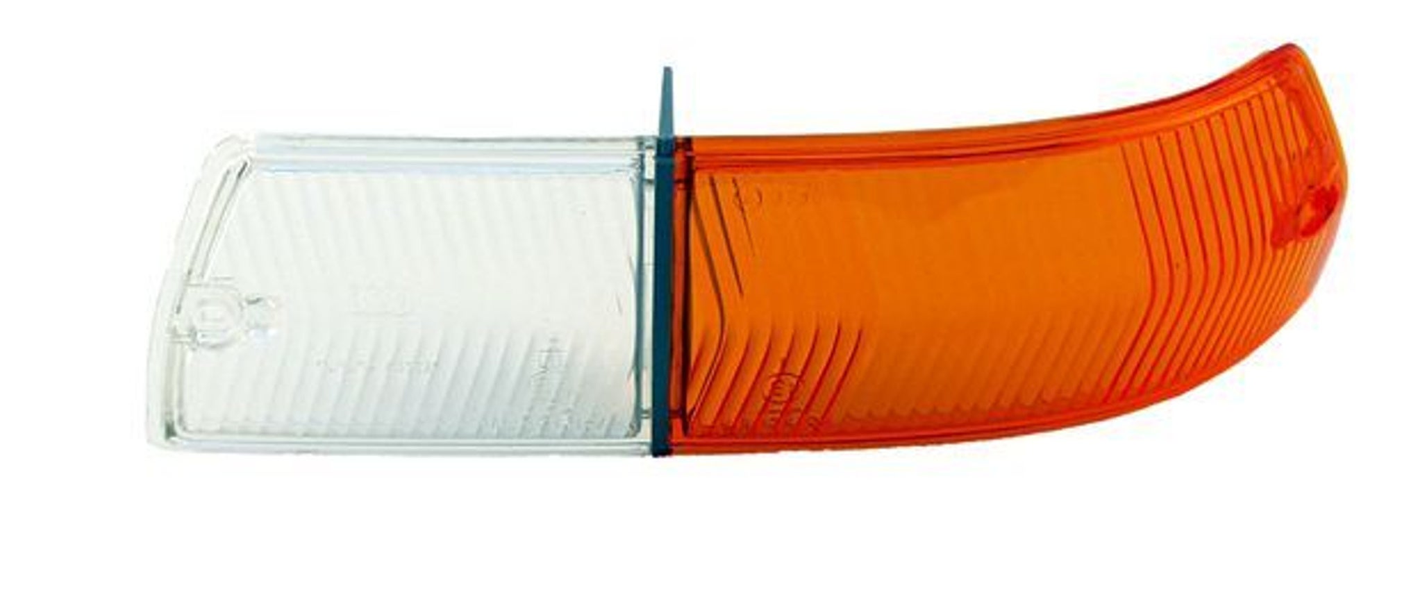 Cabochon clignotant jaune/bl gau