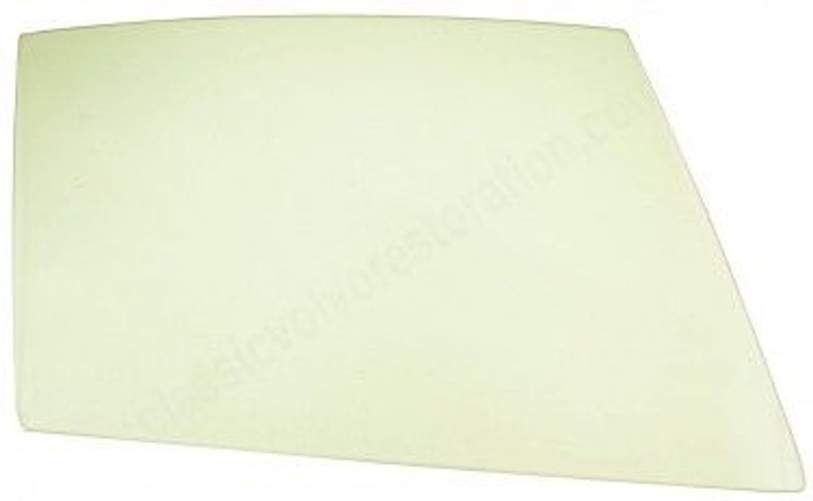 Vitre latérale porte droite verte