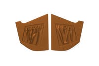 Panneaux torpille pour Volvo 1800S 1964-69 marron — bild 1 av 3