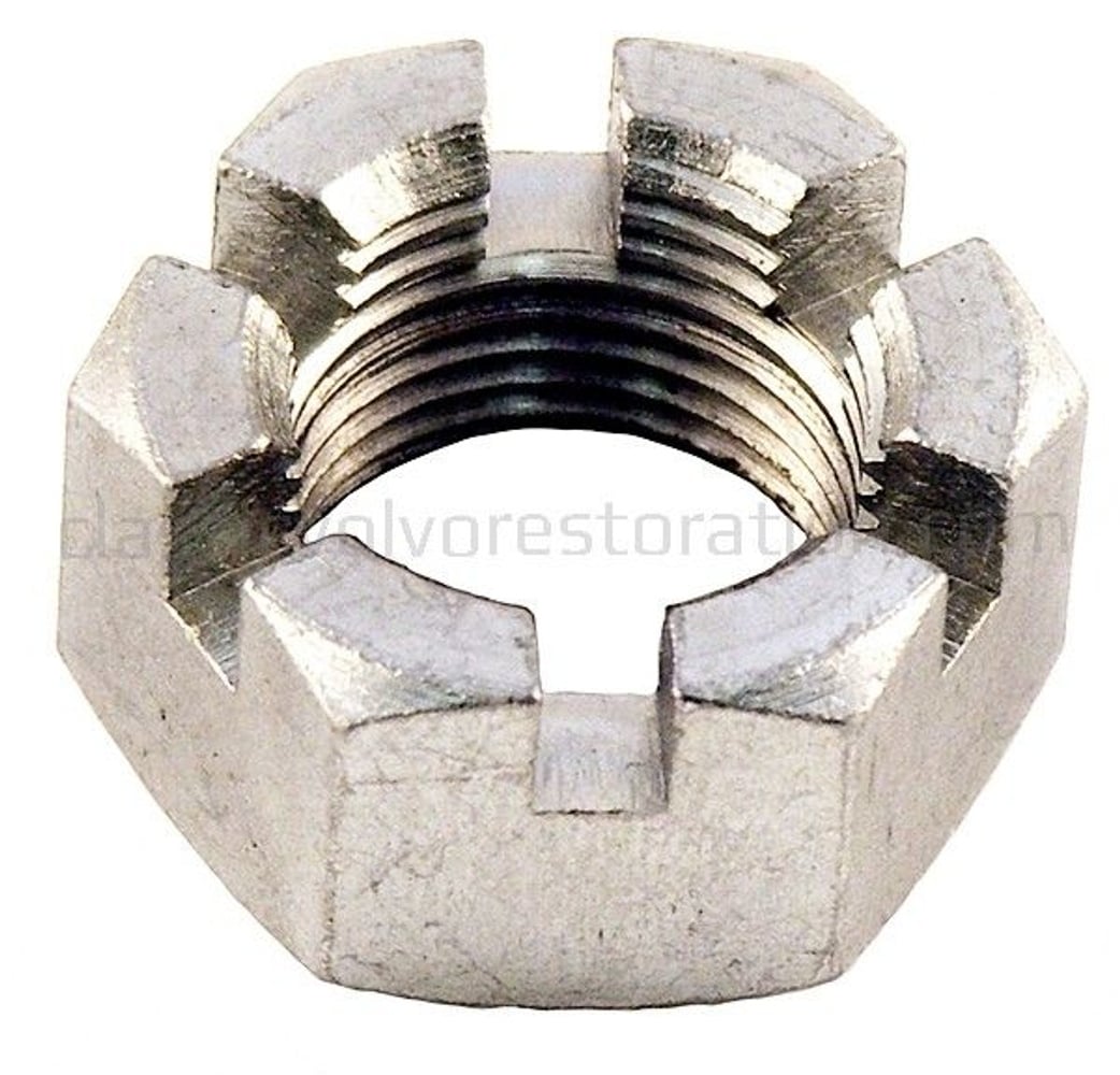 Écrou à créneaux essieu arr.