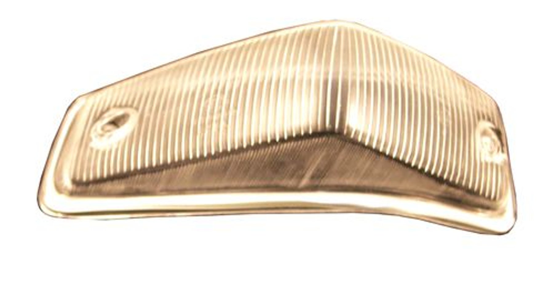 Verre de clignotant gauche blanc avec cadre pour Volvo 140-72
