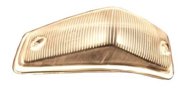 Verre de clignotant gauche blanc avec cadre pour Volvo 140-72