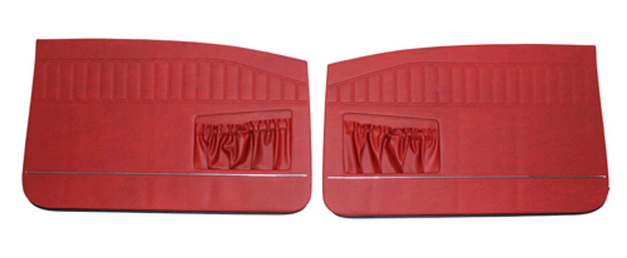 Panneau de porte G/D rouge vif