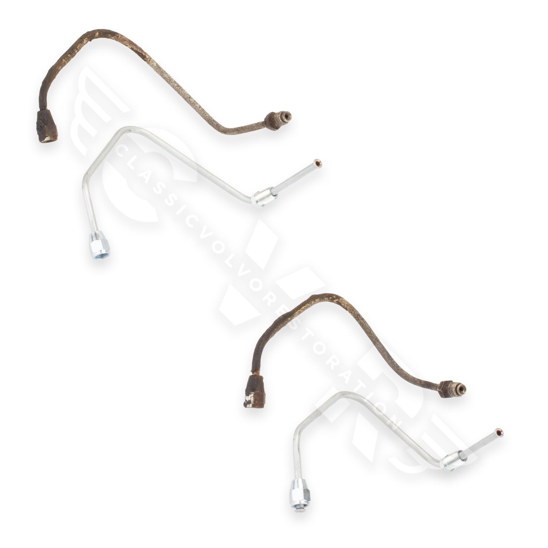 Tuyau de frein (branche) pour Volvo 1800, 1800E, 1800ES (à partir de 1969) - côté gauche — bild 3 av 3
