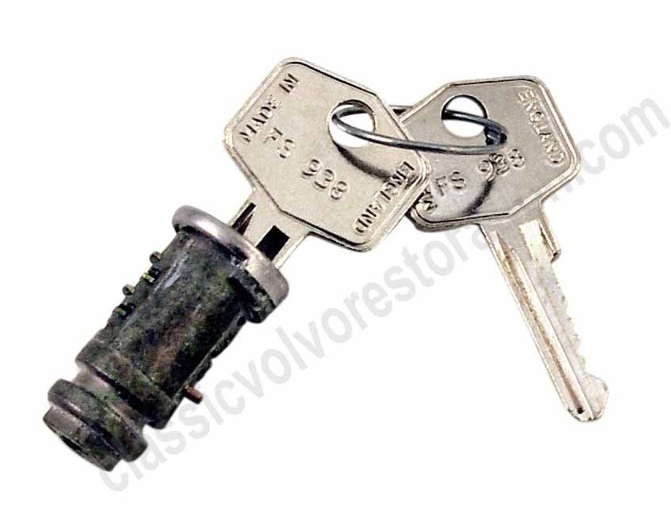 Cylindre de verrouillage du clapet de réservoir de carburant pour Volvo 1800, 1800S