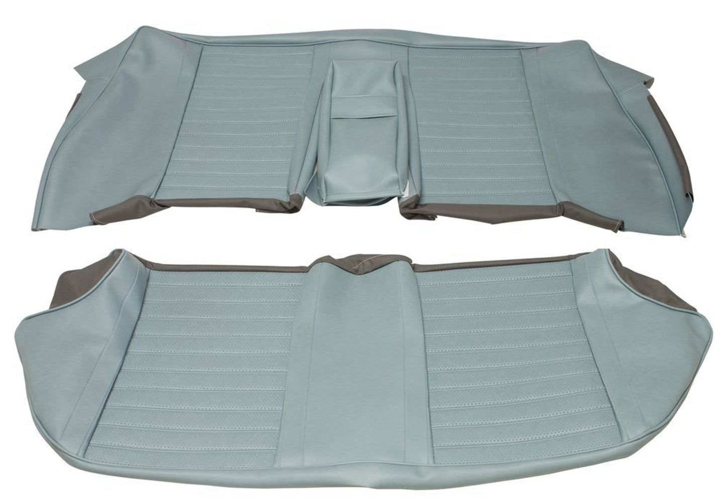 Garniture de siège arrière pour Volvo Amazon 4 portes 1965 bleu clair