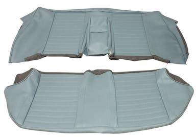 Garniture de siège arrière pour Volvo Amazon 4 portes 1965 bleu clair