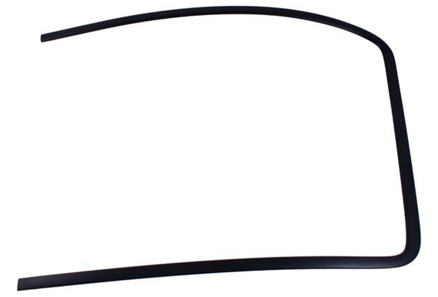 Baguette décorative pour Volvo 240, 260, noire, côté droit