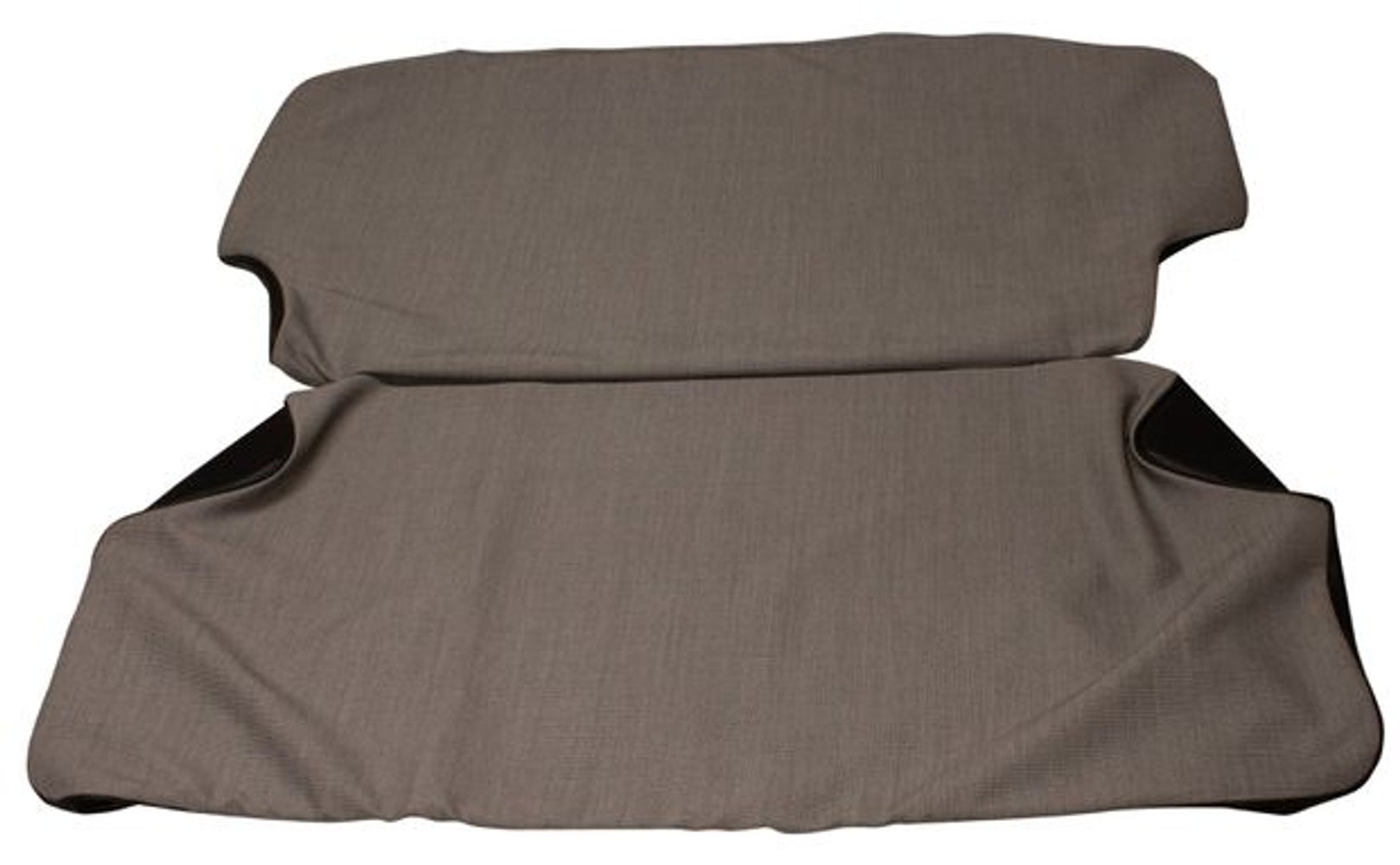 Revêtement de siège arrière pour Volvo Duett 1958-60 rouge/noir/gris