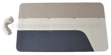 Panneaux de porte pour Volvo PV444LS 1957-58, bleu/gris beige