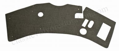 Tapis Torpedo pour Volvo PV544, Duett 1962-64 gris