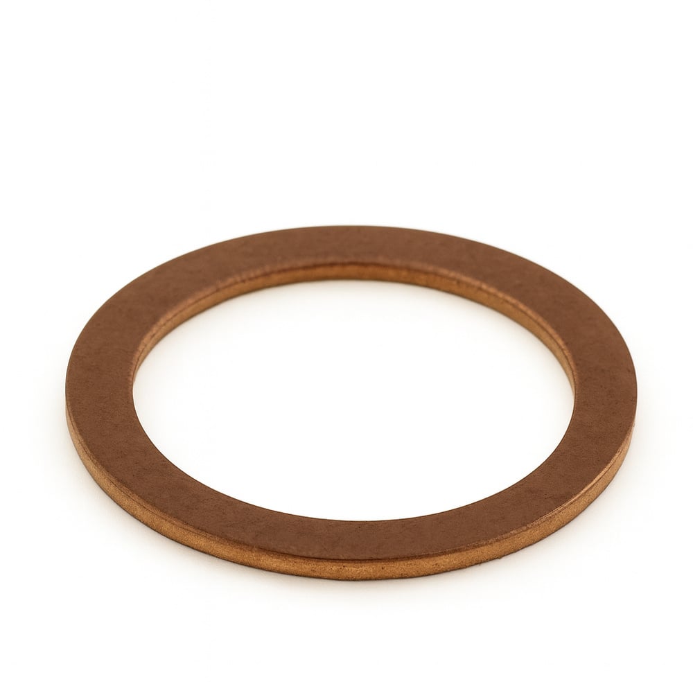 Rondelle en cuivre 26,4 x 31,6 x 1,8 mm pour Volvo PV444, PV544, Duett, Amazon, Amazon Kombi, 1800 — bild 1 av 2