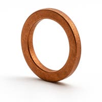 Rondelle en cuivre 10 x 14,5 mm, flexible de frein pour Volvo Amazon, Amazon Kombi — bild 1 av 2