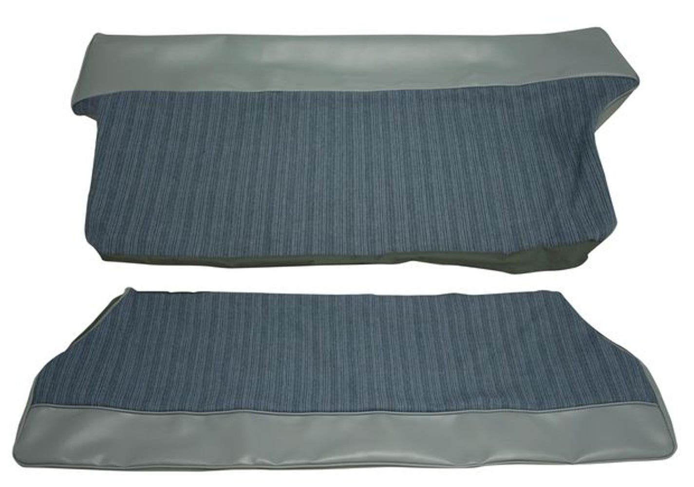 Garniture de siège arrière pour Volvo PV544, Duett 1961-62 bleue