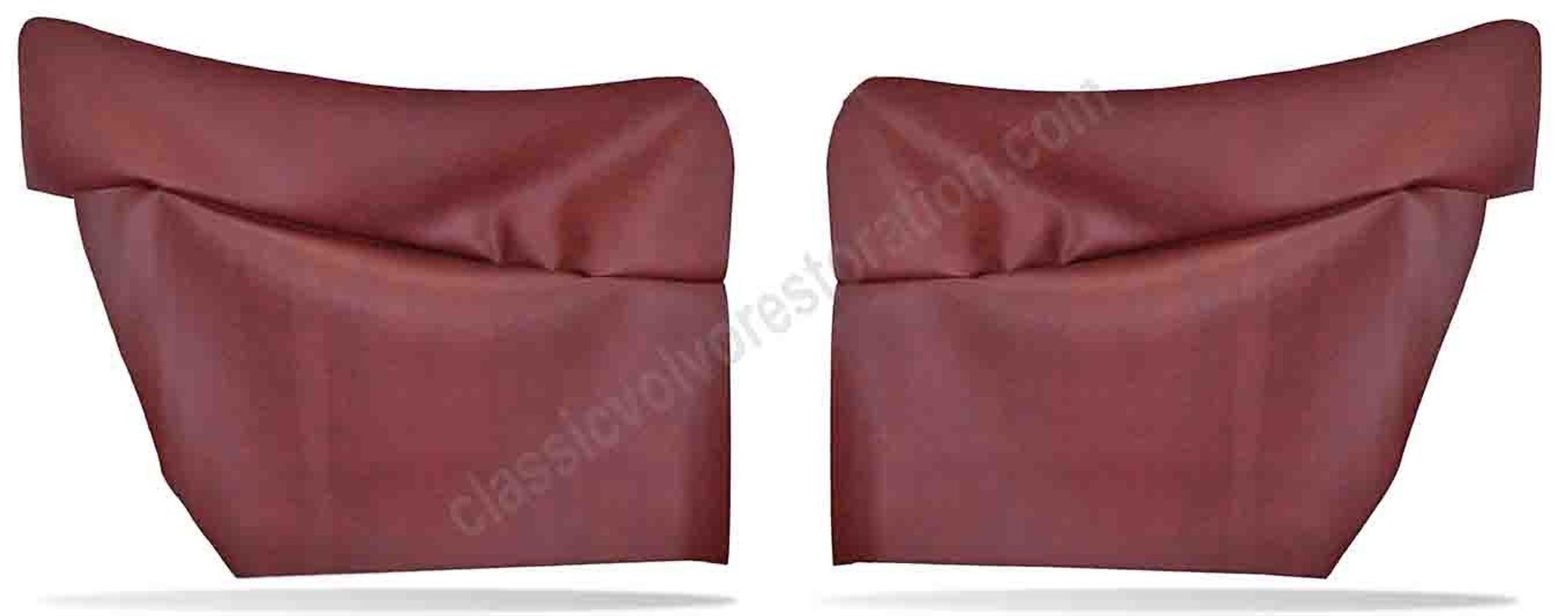 Garniture latérale arrière rouge pour Volvo PV544 1965-66