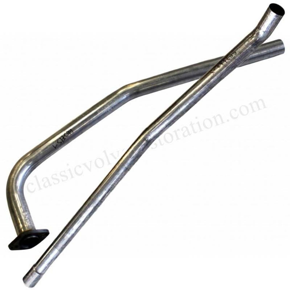 Tuyau d'échappement avant