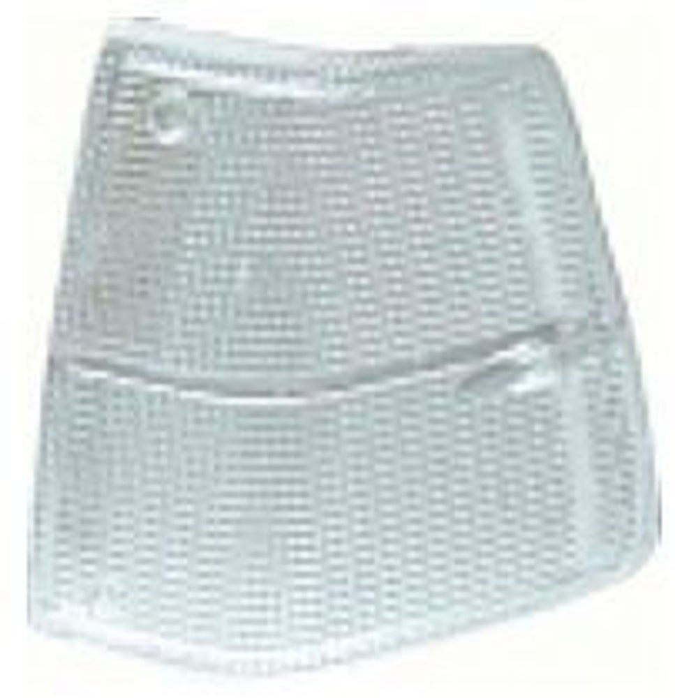 Cabochon clignotant gauche blanc