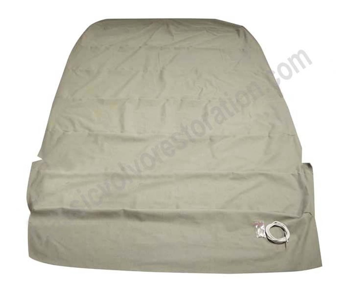 Ciel de toit flocage gris tissu