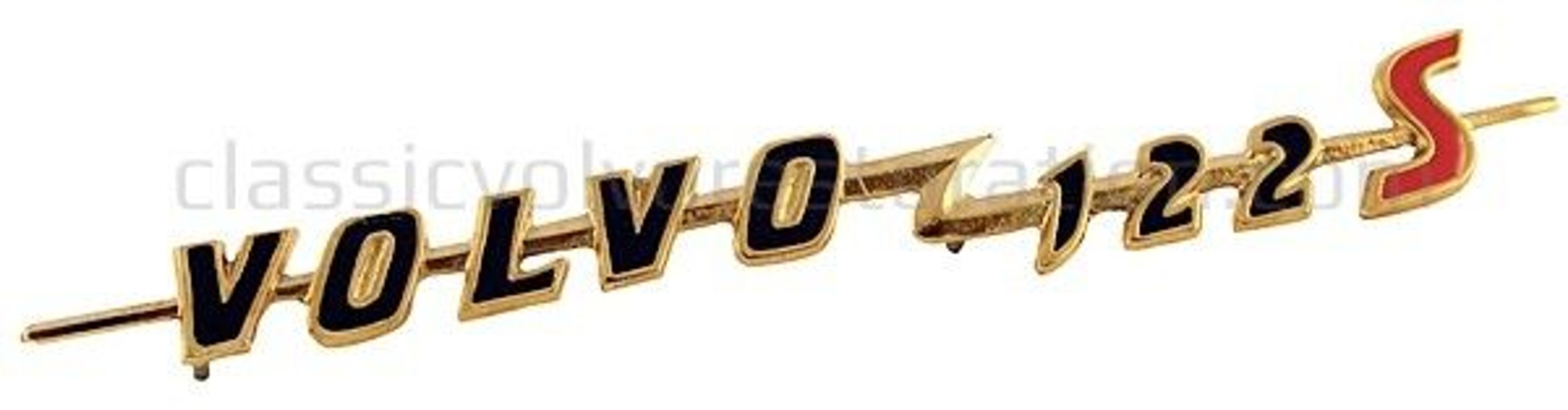 Emblème « Volvo 122S » pour Volvo Amazon — bild 2 av 2