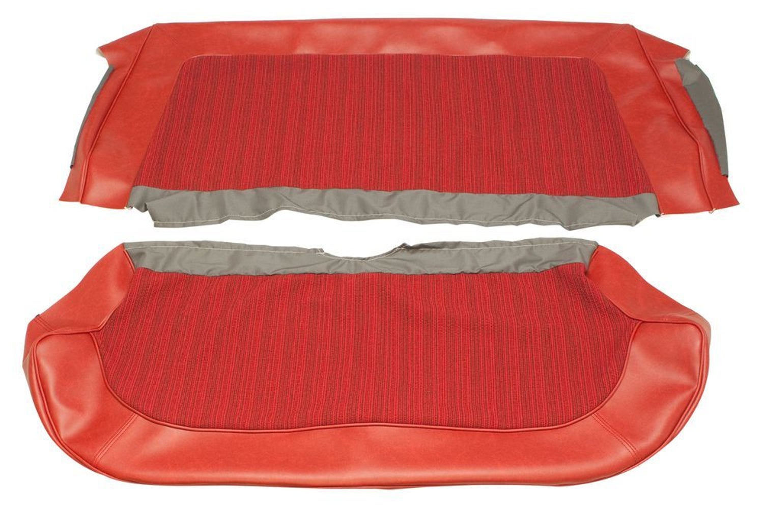 Garniture de siège arrière rouge pour Volvo Amazon 4 portes de 1964