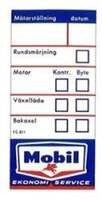 Décalcomanie service Mobil