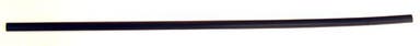 Baguette décorative pour Volvo 245, 1981-1985, noire, gauche