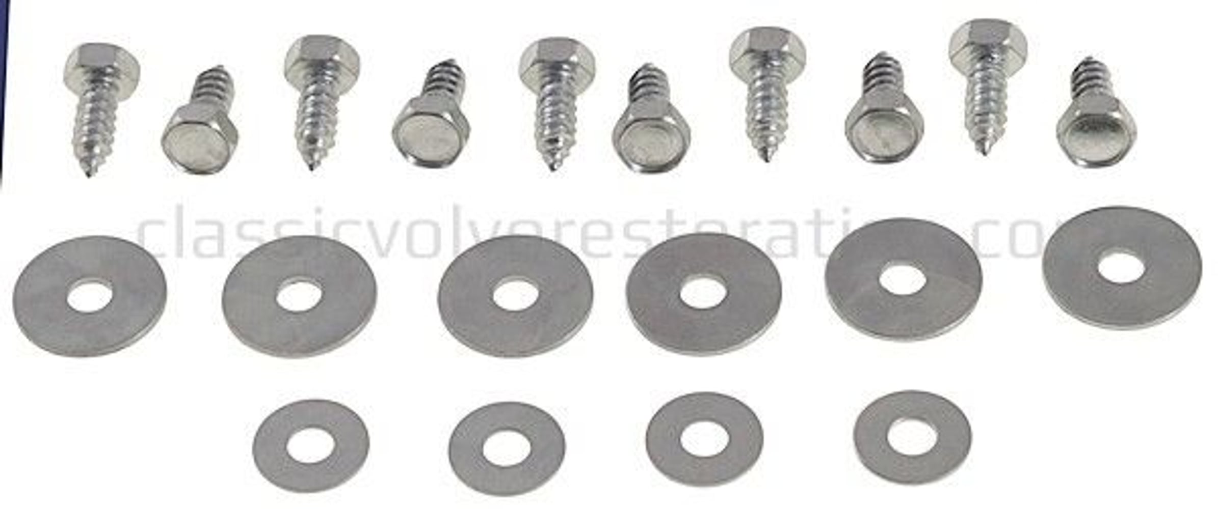 Kit de fixation de garde-boue avant pour Volvo PV444, PV544 — bild 2 av 2