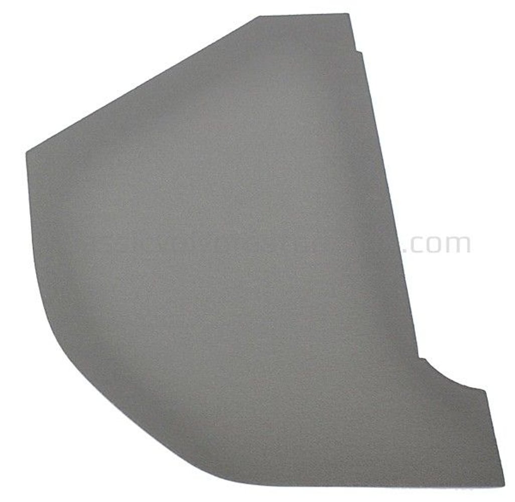 Panneau tableau de bord gris